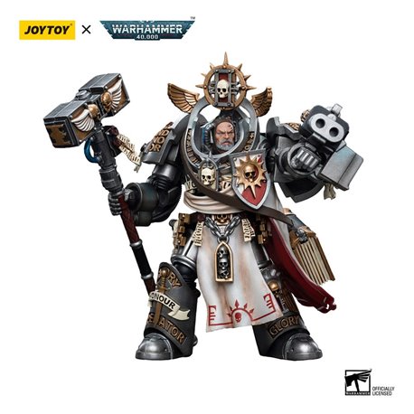 Warhammer 40k Action Figure 1/18 Grey Knights Grand Master Voldus 12 cm (przedsprzedaż)