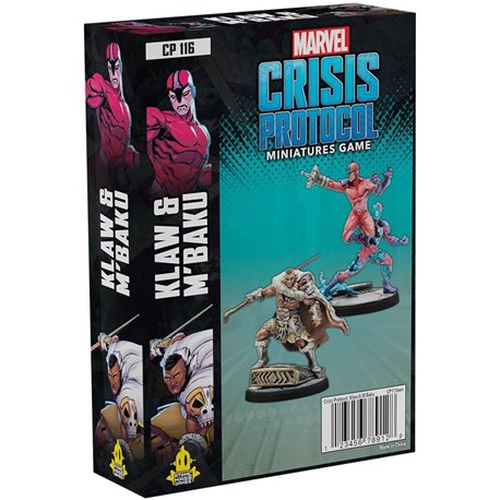 Marvel Crisis Protocol: Klaw and M’Baku (przedsprzedaż)