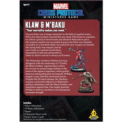 Marvel Crisis Protocol: Klaw and M’Baku (przedsprzedaż)