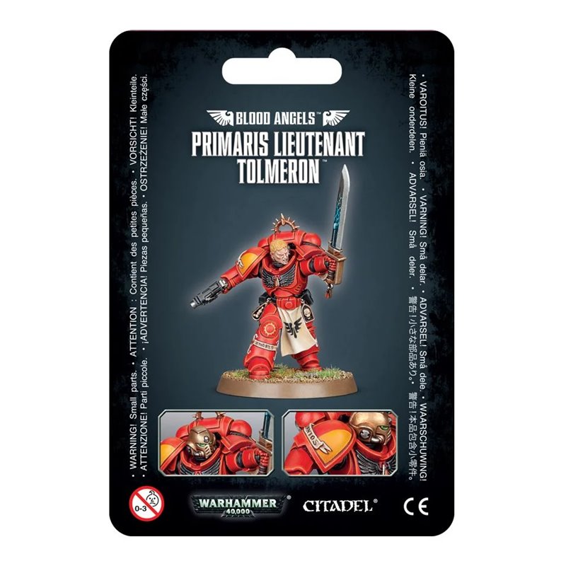 Warhammer 40k Blood Angel Primaris Lieutenant Tolmeron