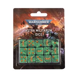 Warhammerk 40k Dice: Astra Militarum