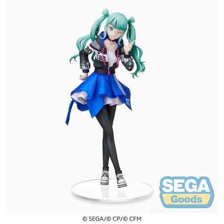 SEGA Goods - Hatsune Miku SPM PVC Statue Street Sekai Miku 21 cm (przedsprzedaż)