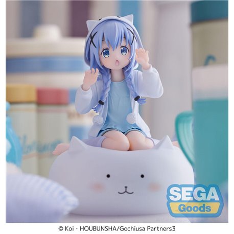 SEGA Goods - Is the Order a Rabbit Luminasta PVC Statue Rabbit House Tea Party: BLOOM Chino 14 cm (przedsprzedaż)