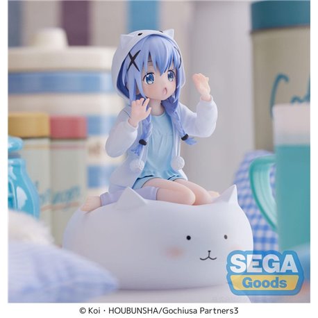 SEGA Goods - Is the Order a Rabbit Luminasta PVC Statue Rabbit House Tea Party: BLOOM Chino 14 cm (przedsprzedaż)