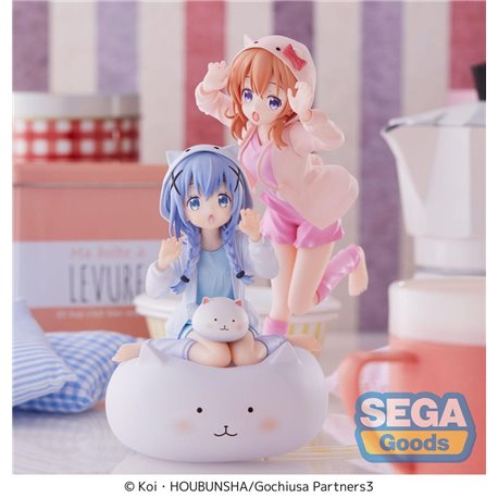 SEGA Goods - Is the Order a Rabbit Luminasta PVC Statue Rabbit House Tea Party: BLOOM Chino 14 cm (przedsprzedaż)