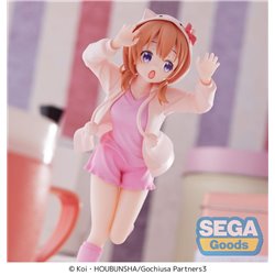 SEGA Goods - Is the Order a Rabbit Luminasta PVC Statue Rabbit House Tea Party: BLOOM Cocoa 18 cm (przedsprzedaż)