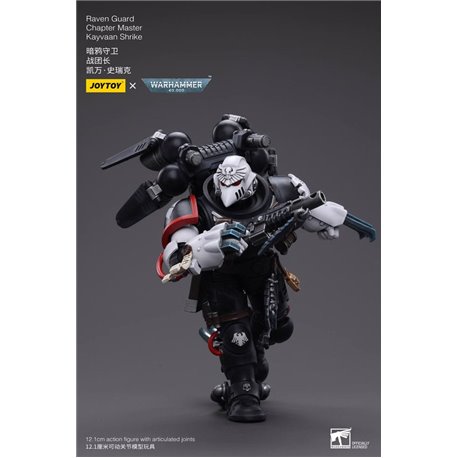 Warhammer 40k Action Figure 1/18 Raven Guard Chapter Master Kayvaan Shrike 12 cm (przedsprzedaż)