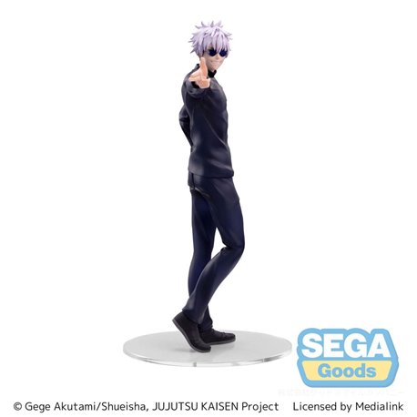 SEGA Goods - Jujutsu Kaisen Luminasta PVC Statue Kaigyoku/Gyokusetsu "Satoru Gojo" Strong Duo 20 cm (przedsprzedaż)