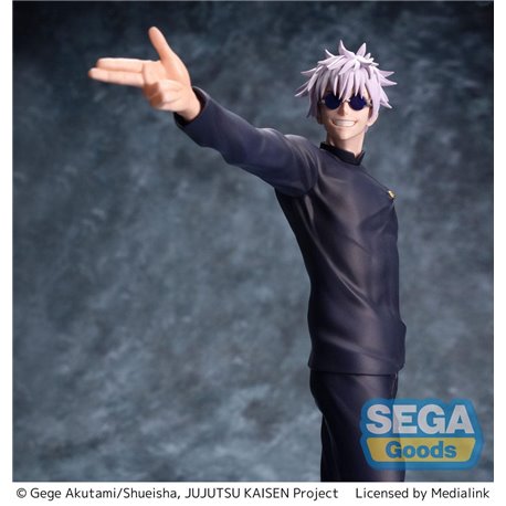 SEGA Goods - Jujutsu Kaisen Luminasta PVC Statue Kaigyoku/Gyokusetsu "Satoru Gojo" Strong Duo 20 cm (przedsprzedaż)