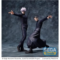 SEGA Goods - Jujutsu Kaisen Luminasta PVC Statue Kaigyoku/Gyokusetsu "Suguru Geto" Strong Duo 17 cm (przedsprzedaż)