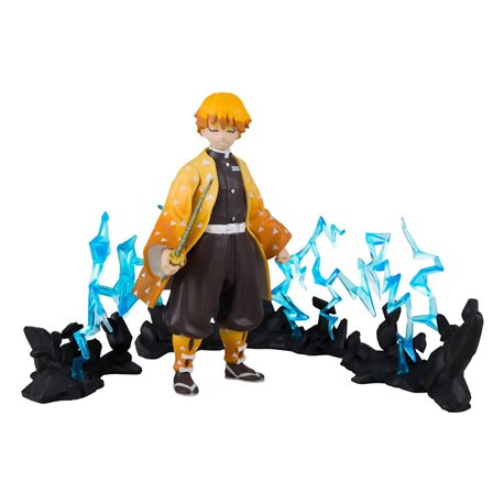 Demon Slayer: Kimetsu no Yaiba Action Figure Zenitsu Thunder Breathing Deluxe 13 cm (przedsprzedaż)