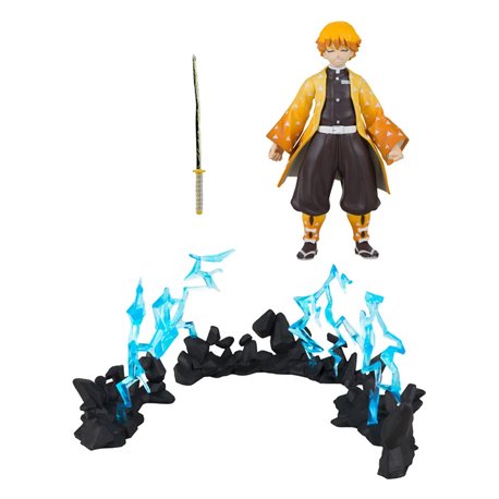 Demon Slayer: Kimetsu no Yaiba Action Figure Zenitsu Thunder Breathing Deluxe 13 cm (przedsprzedaż)