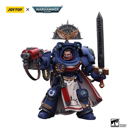 Warhammer 40k Action Figure 1/18 Ultramarines Terminator Captain 12 cm (przedsprzedaż)