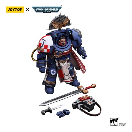 Warhammer 40k Action Figure 1/18 Ultramarines Terminator Captain 12 cm (przedsprzedaż)