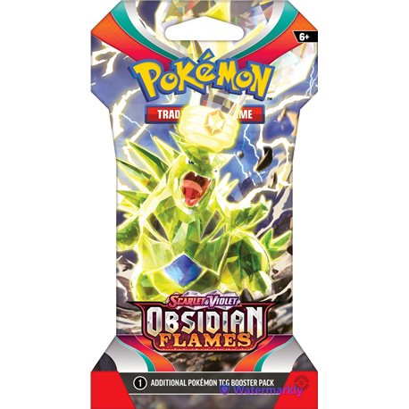 Pokemon TCG: Obsidian Flames Sleeved Booster