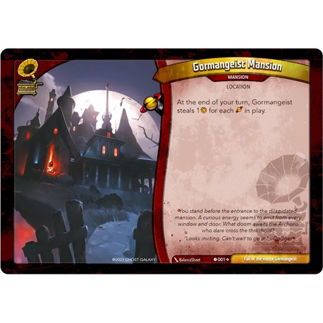 KeyForge Adventure: Fall of the House of Gormangeist (przedsprzedaż)