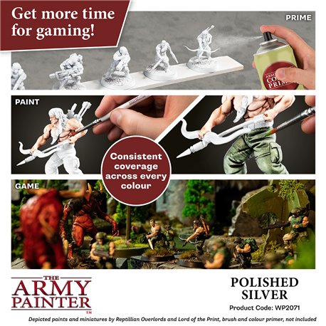 Army Painter Speedpaint 2.0 - Polished Silver (przedsprzedaż)