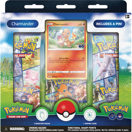 Pokemon TCG: Pokemon GO Pin Collection Charmander