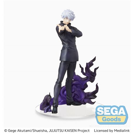 SEGA Goods - Jujutsu Kaisen SPM PVC Statue Satoru Gojo Hollow Purple (Kyoshiki "Murasaki") 22 cm