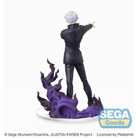 SEGA Goods - Jujutsu Kaisen SPM PVC Statue Satoru Gojo Hollow Purple (Kyoshiki "Murasaki") 22 cm