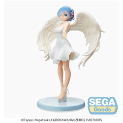 SEGA Goods - Re: Zero Starting Life in Another World SPM PVC Statue Rem Demon Angel Ver. 21 cm