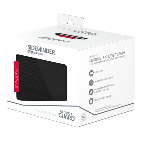 Ultimate Guard Sidewinder 100+ XenoSkin SYNERGY Black/Red