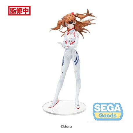 SEGA Goods - Evangelion: 3.0+1.0 Thrice Upon a Time SPM Vignetteum PVC Statue Asuka Last Mission 21 cm