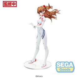 SEGA Goods - Evangelion: 3.0+1.0 Thrice Upon a Time SPM Vignetteum PVC Statue Asuka Last Mission 21 cm