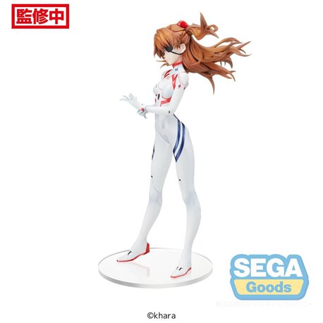 SEGA Goods - Evangelion: 3.0+1.0 Thrice Upon a Time SPM Vignetteum PVC Statue Asuka Last Mission 21 cm