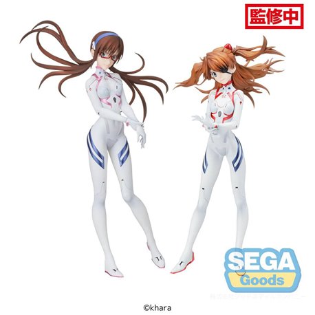 SEGA Goods - Evangelion: 3.0+1.0 Thrice Upon a Time SPM Vignetteum PVC Statue Asuka Last Mission 21 cm