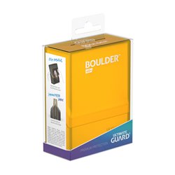 Ultimate Guard Boulder Deck Case 40+ Standard Size Amber