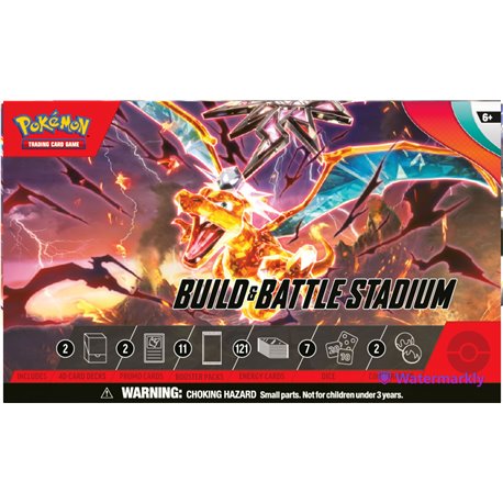 Pokemon TCG: Obsidian Flames Build & Battle Stadium (przedsprzedaż)