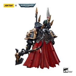 Warhammer 40k Action Figure 1/18 Chaos Space Marines Black Legion Chaos Lord in Terminator Armour 12 cm (przedsprzedaż)