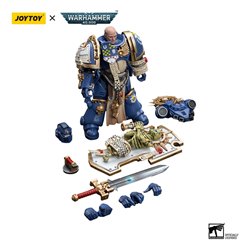 Warhammer 40k Action Figure 1/18 Ultramarines Primaris Captain with Relic Shield and Power Sword 12 cm (przedsprzedaż)