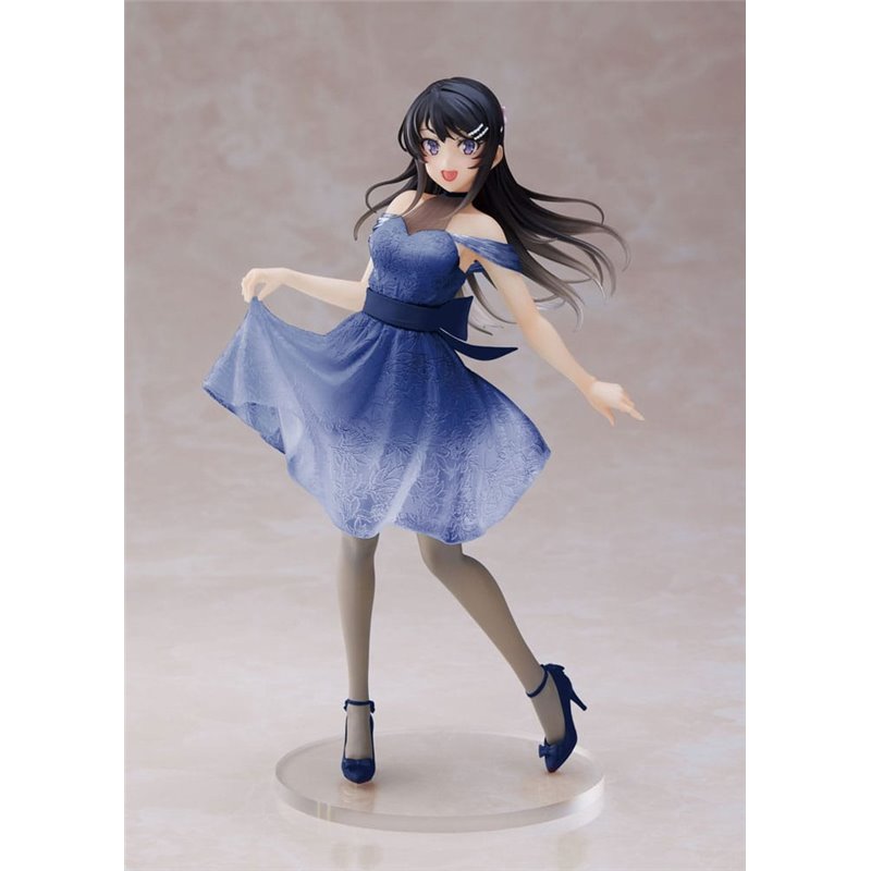 Rascal Does Not Dream of Bunny Girl Senpai PVC Statue Mai Sakurajima Clear Dress Ver. Renewal Edition 20 cm (przedsprzedaż)