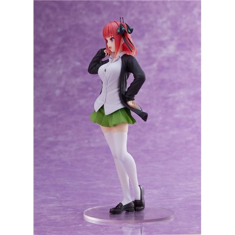 The Quintessential Quintuplets PVC Statue Nino Nakano School Uniform Ver Renewal Edition (przedsprzedaż)