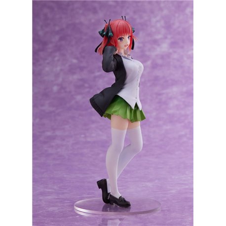 The Quintessential Quintuplets PVC Statue Nino Nakano School Uniform Ver Renewal Edition (przedsprzedaż)