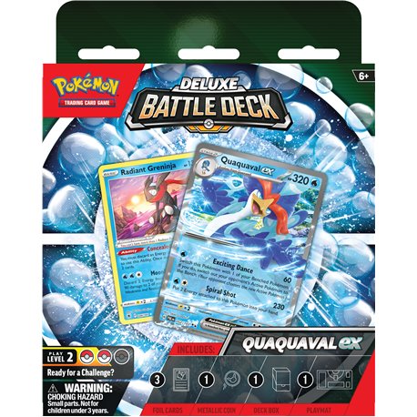 Pokemon TCG: Deluxe Battle Deck Quaquaval EX (przedsprzedaż)