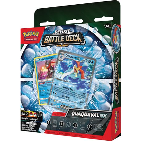 Pokemon TCG: Deluxe Battle Deck Quaquaval EX (przedsprzedaż)