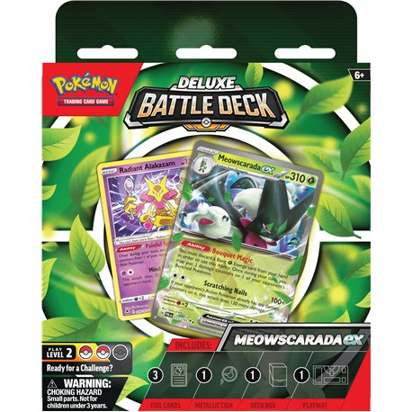 Pokemon TCG: Deluxe Battle Deck Meowscarada EX (przedsprzedaż)