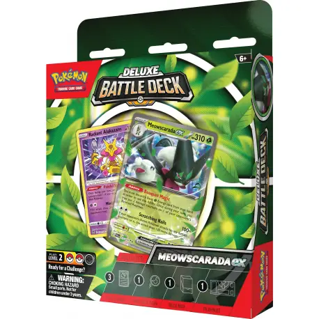 Pokemon TCG: Deluxe Battle Deck Meowscarada EX (przedsprzedaż)