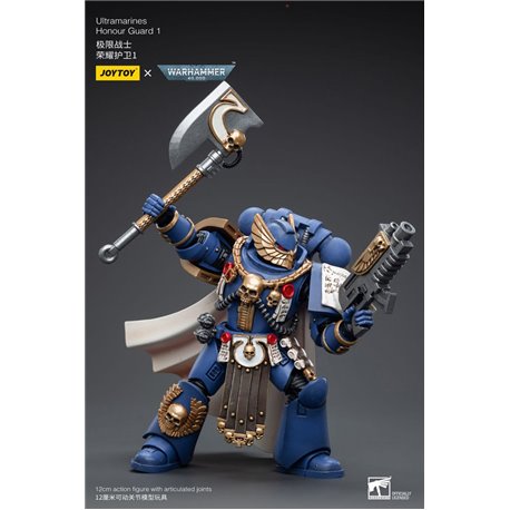 Warhammer 40k Action Figure 1/18 Ultramarines Honour Guard 1 12 cm (przedsprzedaż)