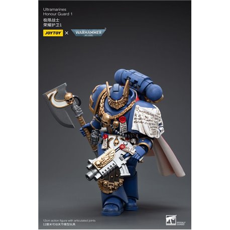 Warhammer 40k Action Figure 1/18 Ultramarines Honour Guard 1 12 cm (przedsprzedaż)