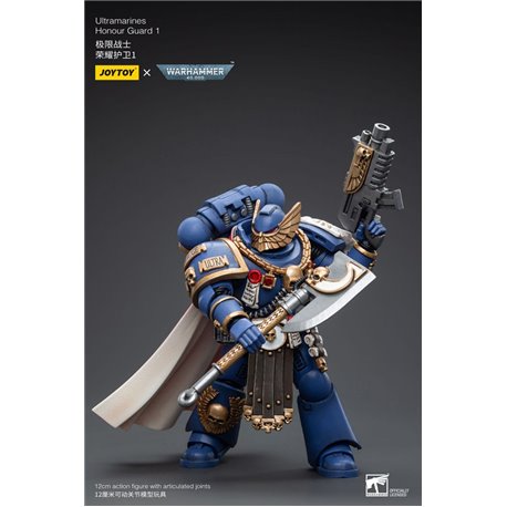 Warhammer 40k Action Figure 1/18 Ultramarines Honour Guard 1 12 cm (przedsprzedaż)