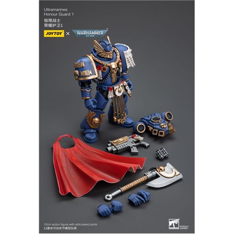 Warhammer 40k Action Figure 1/18 Ultramarines Honour Guard 1 12 cm (przedsprzedaż)