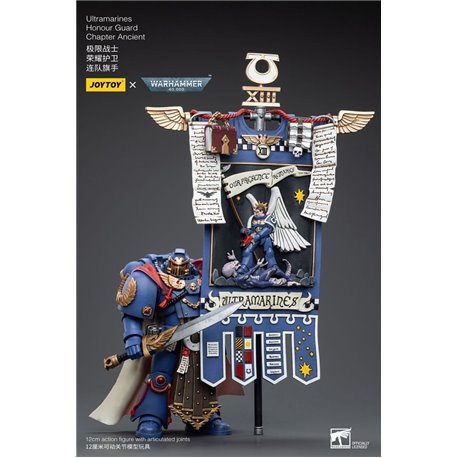 Warhammer 40k Action Figure 1/18 Ultramarines Honour Guard Chapter Ancient 12 cm (przedsprzedaż)