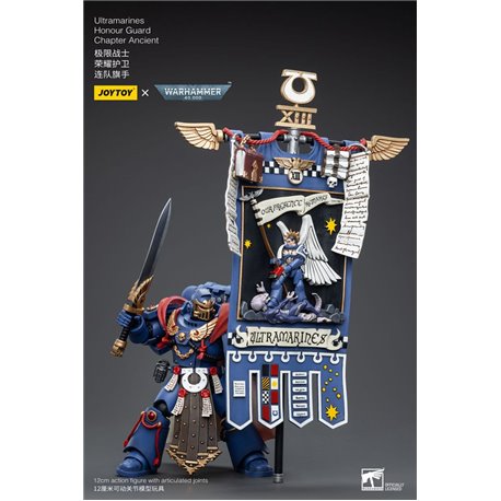 Warhammer 40k Action Figure 1/18 Ultramarines Honour Guard Chapter Ancient 12 cm (przedsprzedaż)