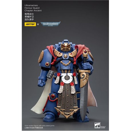 Warhammer 40k Action Figure 1/18 Ultramarines Honour Guard Chapter Ancient 12 cm (przedsprzedaż)