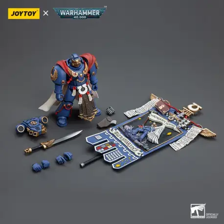 Warhammer 40k Action Figure 1/18 Ultramarines Honour Guard Chapter Ancient 12 cm (przedsprzedaż)