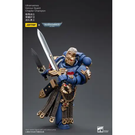 Warhammer 40k Action Figure 1/18 Ultramarines Honour Guard Chapter Champion 12 cm (przedsprzedaż)